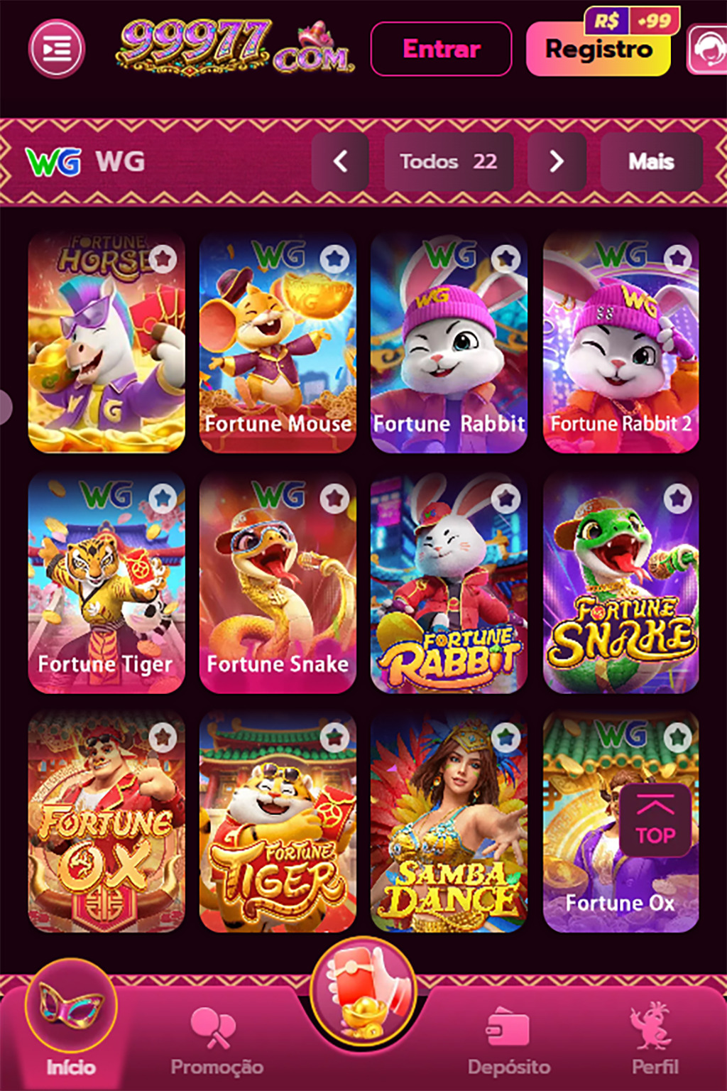 horarios fortune rabbit 